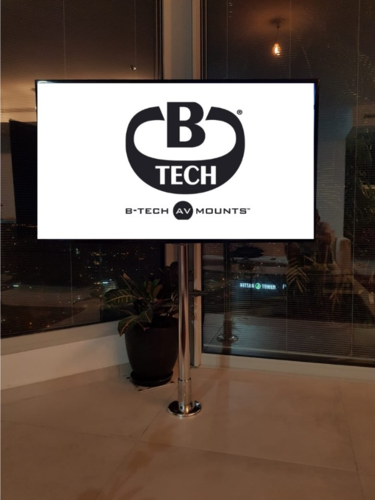 עמוד לטלוויזיה בגובה 1.5 מ' כולל סיבוב