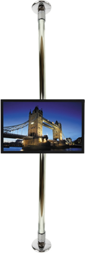 עמוד רצפה תקרה 3 מטר בעל אפשרות צידוד