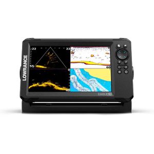 Eagle Eye 9” LIVE גלאי דגים חדש כולל מפת בסיס עולמית Lowrance