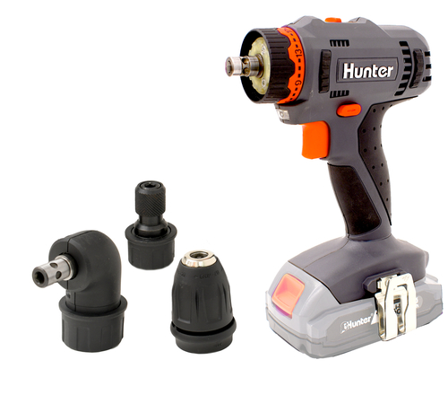 מברגה מודולרית נטענת 18V 4IN1 - גוף בלבד