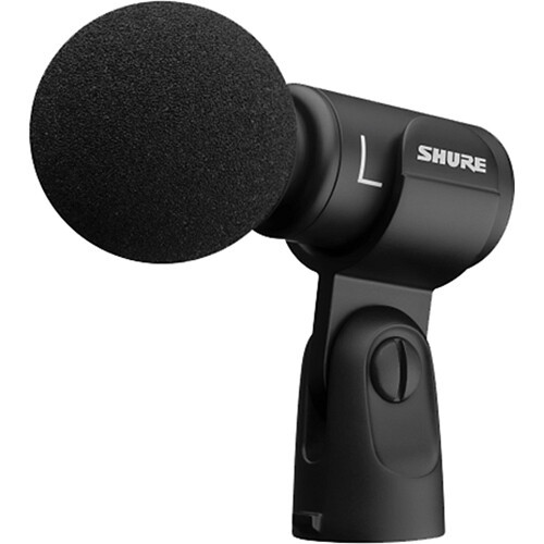 מיקרפון קונדנסר למחשב Shure MV88+ Stereo USB Condenser Microphone for Computers