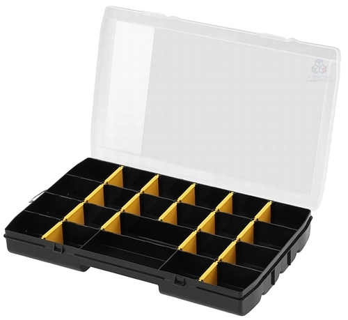 אורגנייזר בסיסי 22 תאים שקוף STANLEY ESSENTIAL