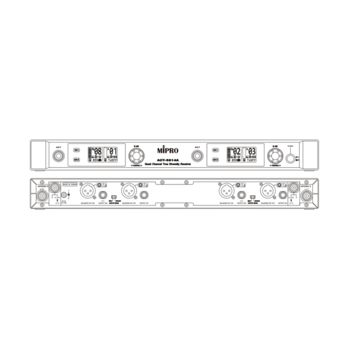 מקלט Mipro ACT-5814A