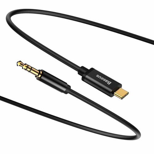 כבל מתאם אודיו Baseus Yiven Type-C male To 3.5 male Audio Cable M01