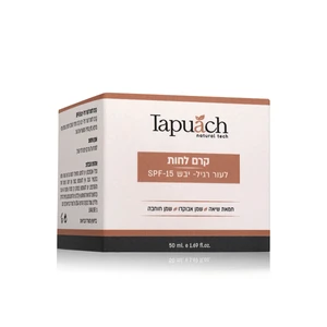 קרם לחות לעור רגיל-יבש TAPUACH 15 SPF תפוח קוסמטיקה - 50ml 