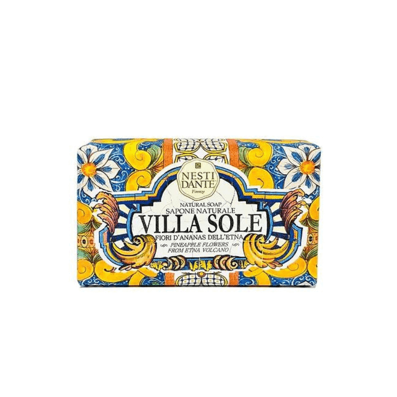 Nesti Dante סבון מוצק VILLA SOLE פריחת האננס מהר הגעש אתנה 250 גרם