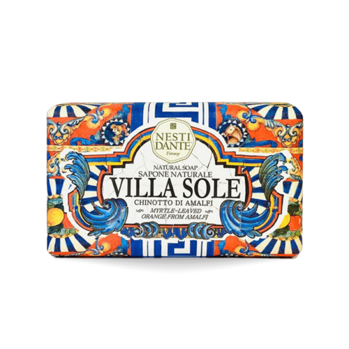 Nesti dante סבון מוצק villa sole תפוז ועלי הדס מהאמלפי 250 גרם