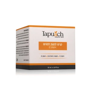 קרם לחות ויטמין סי TAPUACH תפוח קוסמטיקה - 50ml