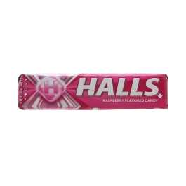 "Halls" סוכריות קשות בטעם פטל 27.9 גרם