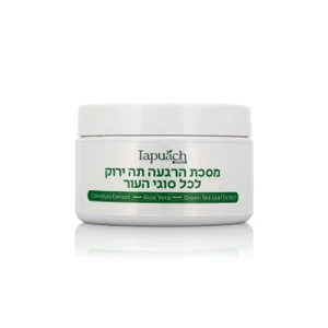 מסכת הרגעה תה ירוק TAPUACH תפוח קוסמטיקה - 250ml