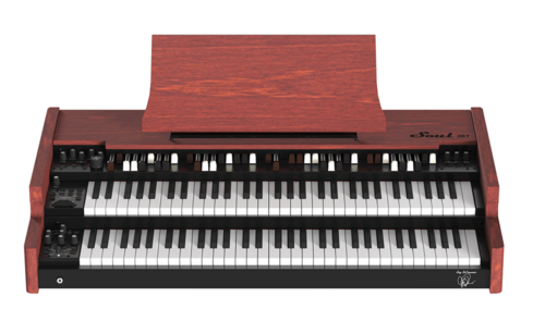 אורגן Tonewheel עם 2 מקלדות של 61 קלידים Legend SOUL 261 מבית VISCOUNT