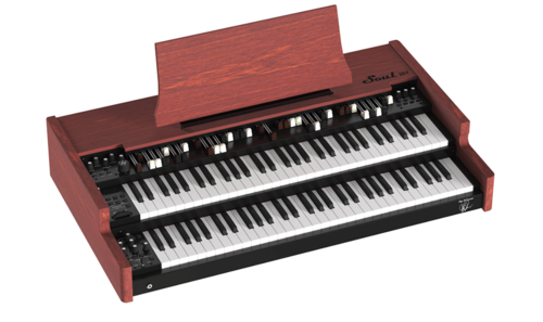 אורגן Tonewheel עם 2 מקלדות של 61 קלידים Legend SOUL 261 מבית VISCOUNT