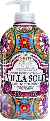Nesti Dante סבון נוזלי VILLA SOLE ענבים אדומים יוקרתיים מצ