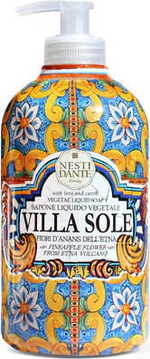 Nesti Dante סבון נרחצה נוזלי VILLA SOLE פריחת האננס מהר הגעש אתנה 500 מ"ל