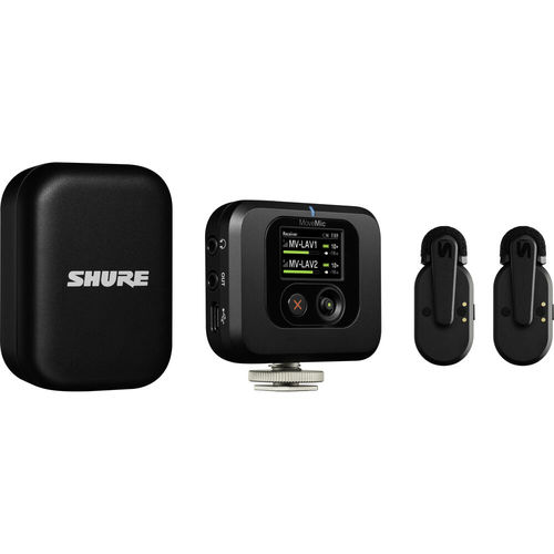 מיקרופון אלחוטי Shure MoveMic Two Receiver Kit Wireless Mic