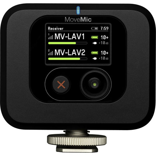 מיקרופון אלחוטי Shure MoveMic Two Receiver Kit Wireless Mic