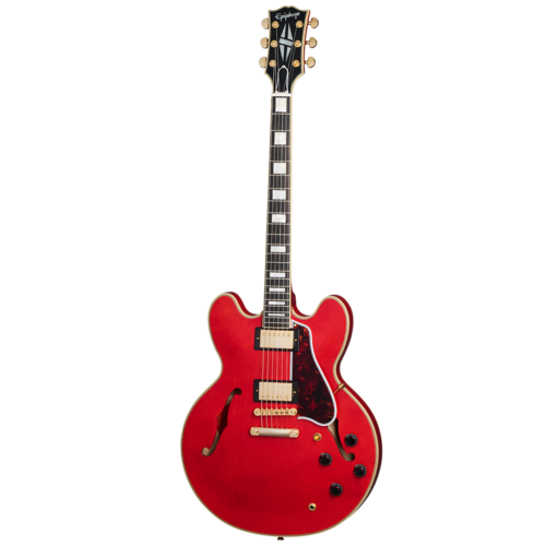 גיטרה חשמלית רבע נפח Epiphone 1959 ES-355 Inspired By Gibson Custom- Cherry Red