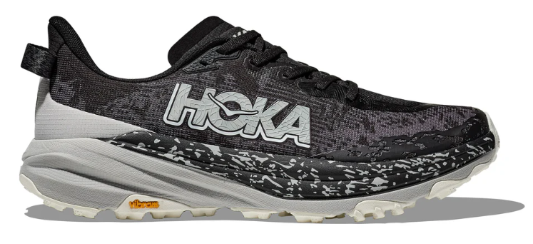 נעלי ספורט גברים SPEEDGOAT 6 אפור/שחור - HOKA