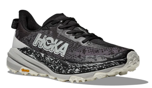 נעלי ספורט גברים SPEEDGOAT 6 אפור/שחור - HOKA