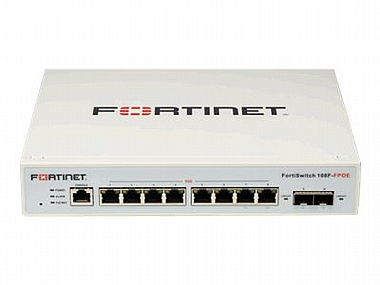 נתב FortiSwitch-108F-POE