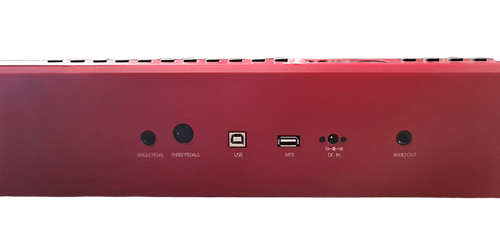 פסנתר חשמלי 88 קלידים שקולים עם BLUETOOTH בצבע אדום LDP-S160 מבית LEGRAND