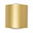 מנורת קיר מוזהבת BILUX UP&DOWN 2X2.5W IP54 אור חם NISKO