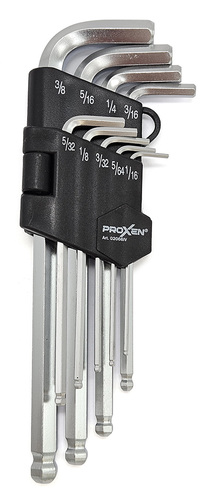 סט אלן אינטשי כדורי 9 חלקים PROXEN