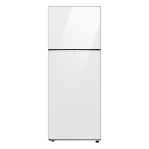 מקרר מקפיא עליון - 470 ליטר Samsung סמסונג BeSpoke RT48CB6626WH זכוכית לבנה