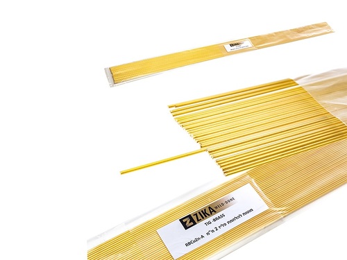 מוט נחושת סילפוס להלחמה בטמפרטורת 710°C, קוטר 4×2 מ