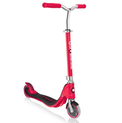 קורקינט לילדים ונוער פלואו FLOW 125 עם משטח מחוזק תלת שכבתי - אדום