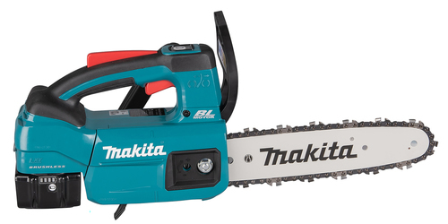 מסור שרשרת נטען Makita DUC254Z 18V BL עם מסילה 250 מ