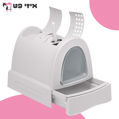 אפור