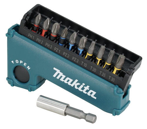 סט ביטים מגנטים PREMIER במארז MAKITA