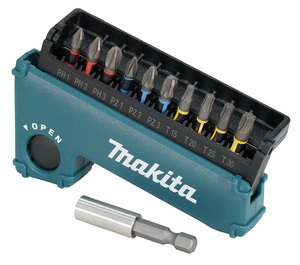 סט ביטים מגנטים PREMIER במארז MAKITA