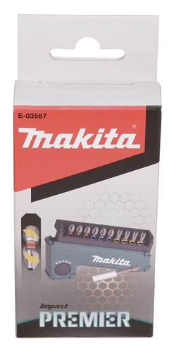 סט ביטים מגנטים PREMIER במארז MAKITA