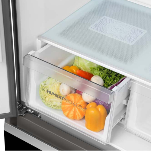 מקרר 4 דלתות  HRF-7100FB האייר HAIER זכוכית שחורה