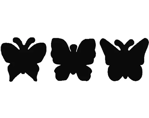 דפי קסם - פרפרים - 18 יח' 