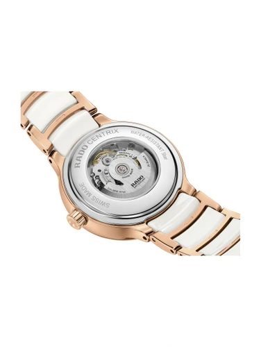 שעון RADO CENTRIX אוטומטי קרמי לאישה (35 ממ)