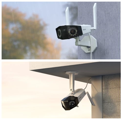 מצלמת אבטחה 4K עם זווית 180° וזיהוי חכם - Reolink Duo 2 WiFi