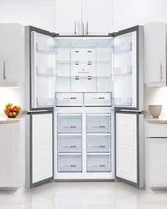 מקרר 4 דלתות זכוכית GERMAINE נירוסטה GR-7700INOX