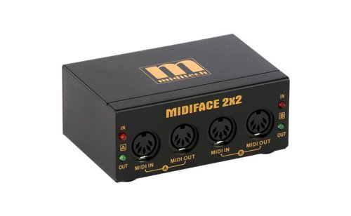 ממשק מידי שני ערוצים  MiDiPlus MIDIFACE 2x2