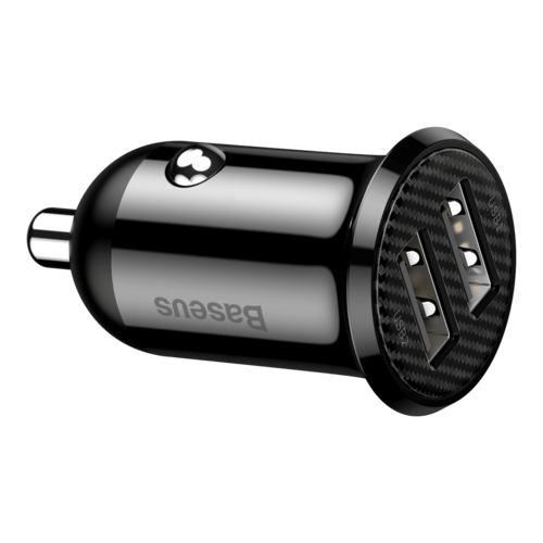 מטען רכב Baseus Grain Pro Car Charger (Dual USB 4.8A)