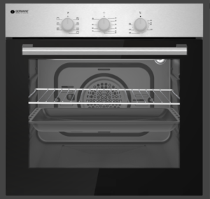 תנור בנוי 60 ס”מ GERMAINE נירוסטה GER-BUOV60-IX