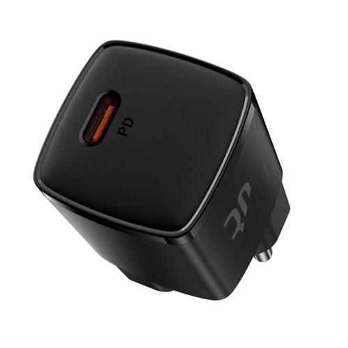 מטען קיר מהיר Baseus Cube Pro USB-C Fast Charger 30W שחור