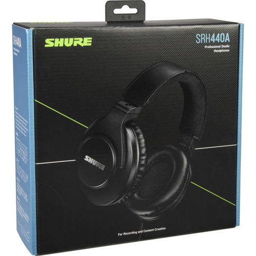 אוזניות מקצועיות Shure SRH440A Studio Headphones