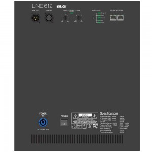 מערכת קולונה מוגברת דגם BLG LINE-612