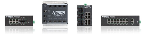 תקשורת אינטרנט תעשייתית. Managed Ethernet Switches תוצרת .Red-Lion