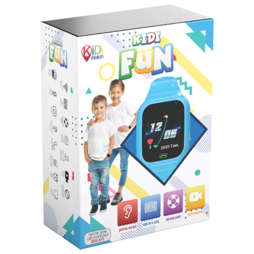 שעון חכם לילדים Kidi FUN LBS