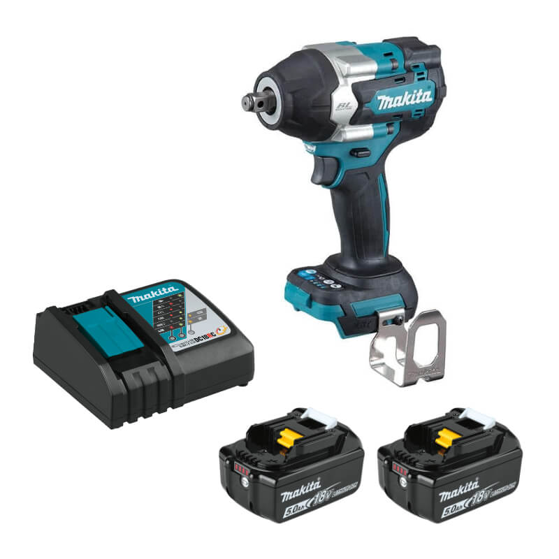 סט מפתח רטיטה "1/2 נטען 18V דגם DTW700RTE מקיטה Makita