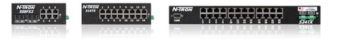 תקשורת אינטרנט תעשייתית. Monitored Ethernet Switches.  תוצרת Red-Lion.